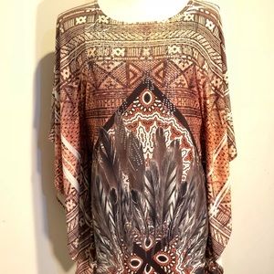 REBA BATWING STRETCH TOP